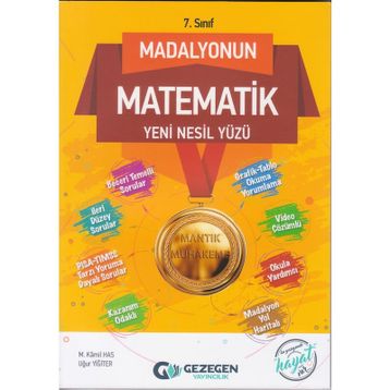 7. Sınıf Madalyonun Matematik Yeni Nesil Yüzü Gezegen Yayıncılık