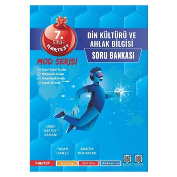 7. Sınıf Mod Din Kültürü ve Ahlak Bilgisi Soru Bankası Nartest Yayınevi