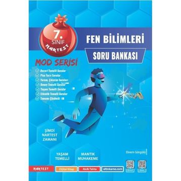 7. Sınıf Mod Fen Bilimleri Soru Bankası Nartest Yayınevi