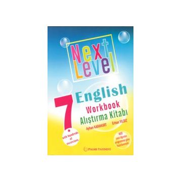 7. Sınıf Next Level English Workbook Alıştırma Kitabı - Palme Yayınları