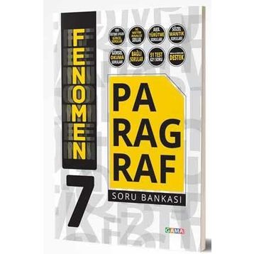 7. Sınıf Paragraf Fenomen Soru Bankası - Gama Yayınları