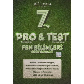 7. Sınıf Pro & Test Fen Bilimleri Soru Bankası - Bilfen Yayınları