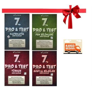 7. Sınıf Pro & Test Fen Bilimleri Soru Bankası - Bilfen Yayınları