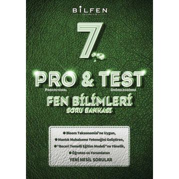 7. Sınıf Pro & Test Fen Bilimleri Soru Bankası - Bilfen Yayınları