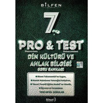 7. Sınıf ProTest Din Kültürü ve Ahlak Bilgisi Soru Bankası