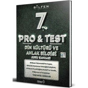 7. Sınıf ProTest Din Kültürü ve Ahlak Bilgisi Soru Bankası