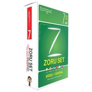 7. Sınıf Sayısal Zoru Bankası + Sözel Zoru Bankası Set - Tonguç Akademi