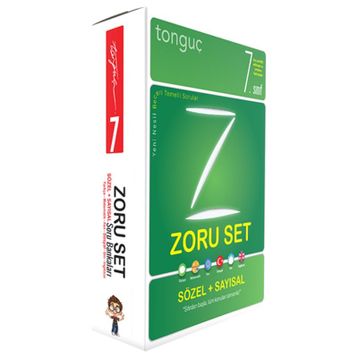 7. Sınıf Sayısal Zoru Bankası + Sözel Zoru Bankası Set - Tonguç Akademi
