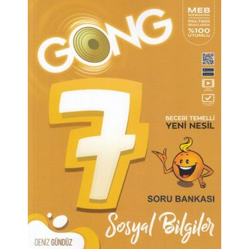 7. Sınıf Sosyal Bilgiler Soru Bankası-Gong Yayınları