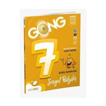7. Sınıf Sosyal Bilgiler Soru Bankası-Gong Yayınları