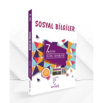 7. Sınıf Sosyal Bilgiler Soru Bankası Karekod Video Çözümlü - kollektif