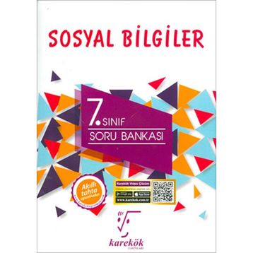 7. Sınıf Sosyal Bilgiler Soru Bankası Karekod Video Çözümlü - kollektif
