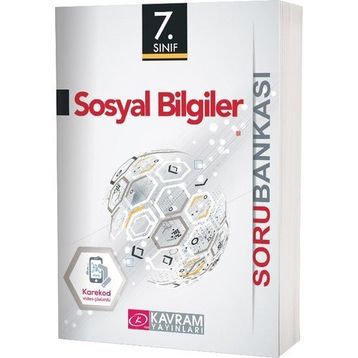 7. Sınıf Sosyal Bilgiler Soru Bankası Karekod Video Çözümlü - kollektif