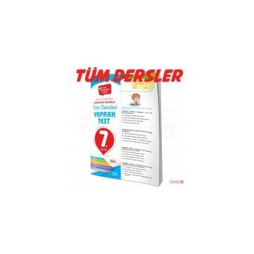 7.Sınıf Tüm Dersler Soru Bankası + Yaprak Test Set Element