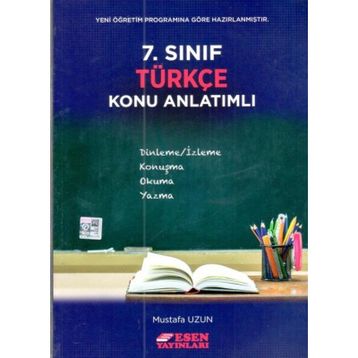 7. Sınıf Türkçe Konu Anlatımlı Esen Yayınları