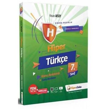 7. Sınıf Türkçe Konu Anlatımlı Soru Bankası-Hiperzeka Yayınları