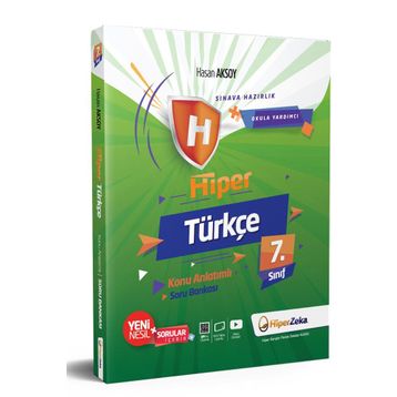 7. Sınıf Türkçe Konu Anlatımlı Soru Bankası-Hiperzeka Yayınları