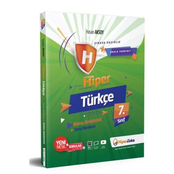 7. Sınıf Türkçe Konu Anlatımlı Soru Bankası-Hiperzeka Yayınları