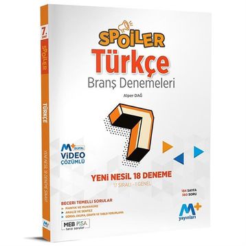 7. Sınıf Türkçe Spoiler Deneme-Martı Yayınları