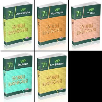 7. Sınıf Vip Fen Soru Bankası Seti Editör Yayınevi