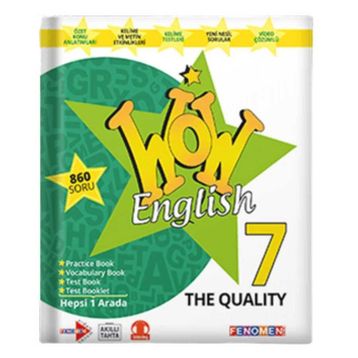 7. Sınıf Wow English The Quality - Master Publishing