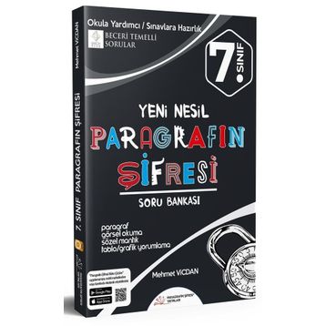 7. Sınıf Yeni Nesil Paragrafın Şifresi Soru Bankası-Paragrafın Şifresi Yayınları
