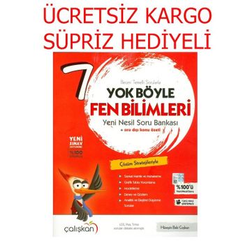 7.Sınıf Yok Böyle Fen Bilimleri Yeni Nesil Soru Bankası Çalışkan