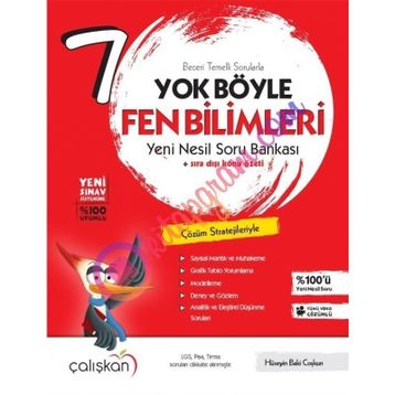 7.Sınıf Yok Böyle Fen Bilimleri Yeni Nesil Soru Bankası Çalışkan
