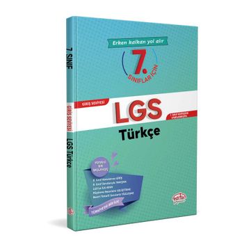 7. Sınıflar İçin LGS Türkçe - Editör Yayınları