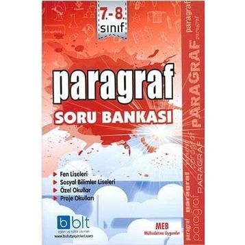 7. ve 8. Sınıf Paragraf Soru Bankası Komisyon Bulut Eğitim Ve Kültür Yayınları
