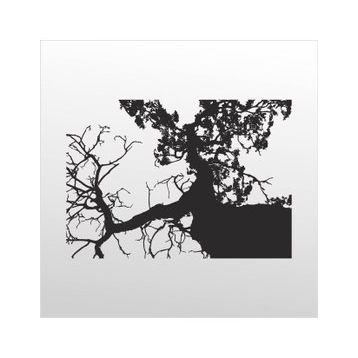 70 cm Ağaç Folyo Sticker