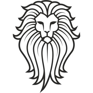 70 cm Aslan 9 Folyo Sticker