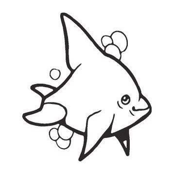 70 cm Balık Folyo Sticker