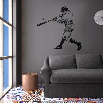70 cm Beyzbol Folyo Sticker