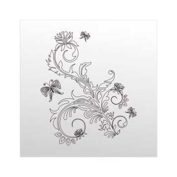 70 cm Desen Folyo Sticker