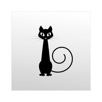 70 cm Kedi Folyo Sticker