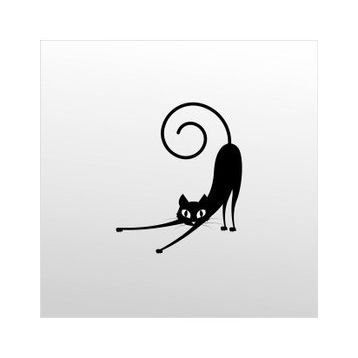 70 cm Kedi Folyo Sticker