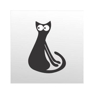 70 cm Kedi Folyo Sticker