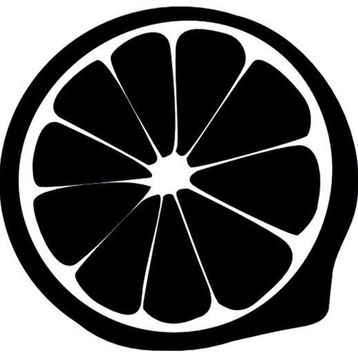 70 cm Limon Folyo Sticker