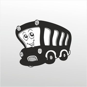 70 cm Minibüs Folyo Sticker