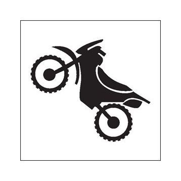 70 cm Motorsiklet Folyo Sticker