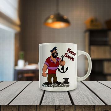 76549 Kaba Sakal Tasarım Kupa Bardak