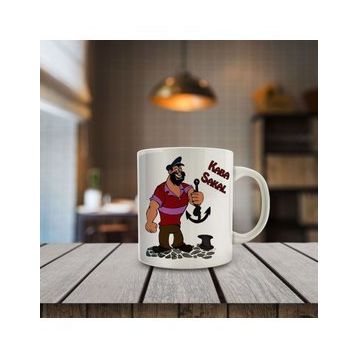 76549 Kaba Sakal Tasarım Kupa Bardak