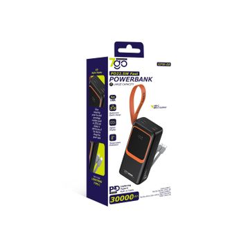 7GO GPW-08 30000 mAh 22.5 W Güneş Enerjili Powerbank