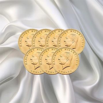 7'li Çeyrek Ata Lira Eski Tarihli