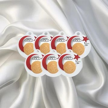 7X1 gr 22 Ayar Külçe Altın