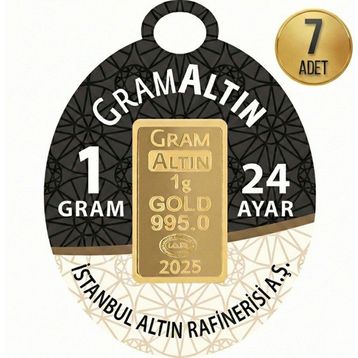 7X1 gr 24 Ayar Külçe Altın