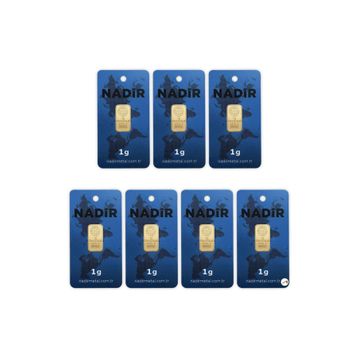 7X1 gr 24 Ayar Külçe Altın