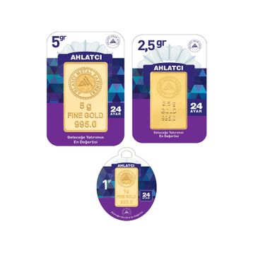 8.5 gr 24 Ayar Külçe Altın