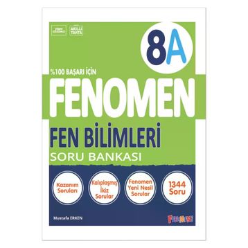 8 A Fen Bilimleri Soru Bankası Fenomen Yayınları